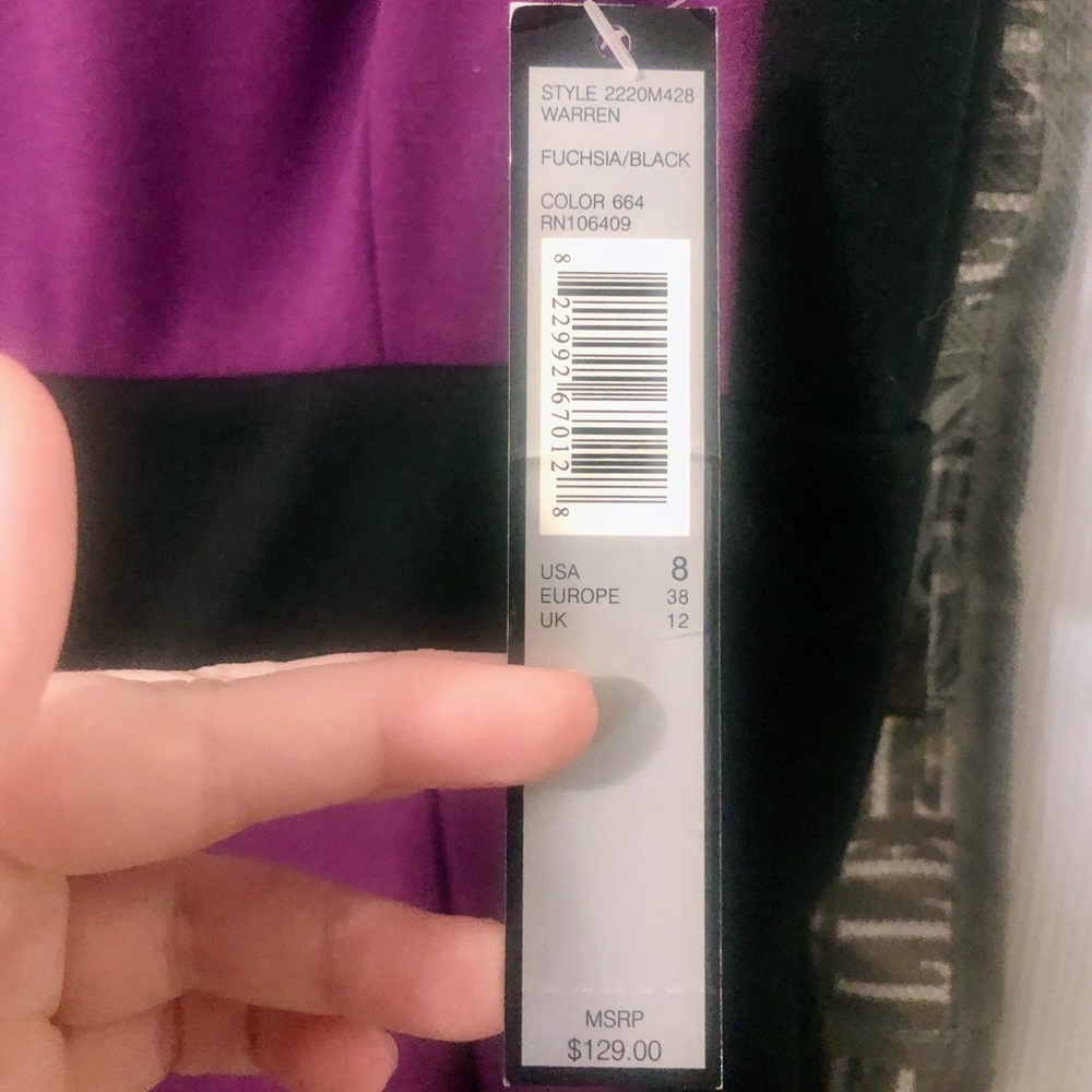 🆕 Tahari ASL Dress 💜🖤 - Picture 8 of 15